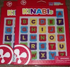 New Nabi Fuhu Kinabi's 26x2 Letter Full Alphabet Tile Pack 2 sets  picture