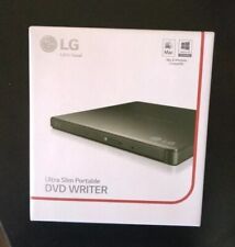 LG GP65 Ultra Slim External Drive CD DVD Burner Writer USB 2.0 3.0 PC & Mac NIB picture