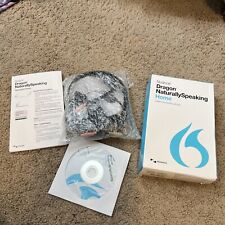 Nuance Dragon Naturally Speaking Home 13 w/ Headset English Nob New picture