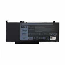 Genuine OEM 51WH G5M10 8V5GX Battery For Dell Latitude E5270 E5450 E5550 E5470 picture
