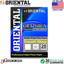 Oriental GRAPHICA FB Smooth Glossy Fine Art Pro Inkjet Paper 13 x 19