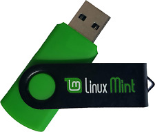 Learn How to Use, Mint Cinnamon 21 Bootable 8GB USB Flash Drive - Includes Boot  picture