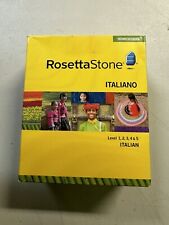rosetta stone italian Level 1,2,3,4&5 Home School picture
