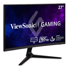 ViewSonic 1080p 1ms 165Hz Curved Gaming Monito VX2418C 24
