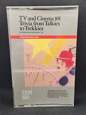 Tv and Cinema 101 trivia from talkies to trekkies vintage IBM pcjr game 1984 picture