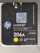 Genuine OEM HP 206A Yellow Toner Cartridges W2112A picture