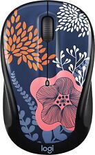 Logitech M317 Wireless Mouse, Precise Control, Easy Navigation, Forest Floral picture