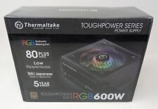 Thermaltake Toughpower GX1 RGB 600W Black Low Noise 80 Plus Gold Power Supply picture
