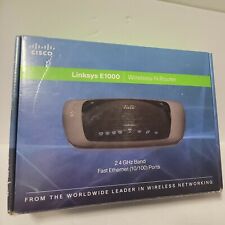 ✨CISCO Linksys E1000 Wireless-N Router 300 Mbps 4-Port 10/100 picture