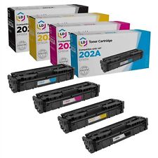 LD 4pk Comp Cartridge Fits for HP Toner 202A CF500A CF501A CF502A CF503A M254dw picture
