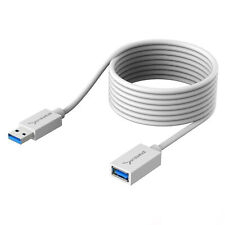 Sabrent USB 3.0 Extension Cable - A-Male to A-Female [White] 10 Feet (CB-301W) picture
