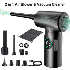 100000RPM Cordless Electric Air Duster Blower Vacuum Cleaner High Power with LED picture