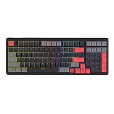 FE98 Pro 90% Wireless Mechanical Keyboard, RGB Hot Swappable 98Keys BlackRed picture