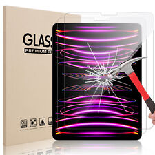 For iPad Pro 12.9 6th/5th/4th/3rd Gen(2018-2022) Tempered Glass Screen Protector picture
