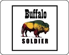 Buffalo Soldiers CivilWar Era  Mouse Pads Mousepads 9th & 10th Cavalry Bison Art picture