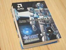 Rare Vintage 2001 MSI AMD Co-branded Notepad Gundam-Like Robot ARM Your Socket A picture