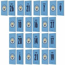 MAN CITY FC 2020/21 PLAYERS HOME KIT GROUP 1 LEATHER BOOK CASE FOR AMAZON FIRE picture
