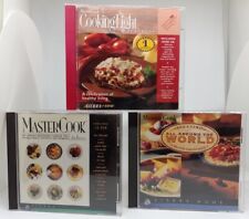 MASTER COOK Deluxe 1997 CD-ROM + 2 expansion CD-ROMs by Sierra Home *UNTESTED* picture