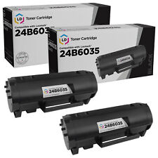 LD Compatible Lexmark 24B6035 Black Toner 2-Pack for use in M1145 & XM1145 picture