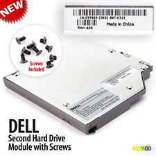 Genuine DELL 2nd IDE HDD Hard Drive Caddy Media Bay Inspiron 500M 510M 600M 610M picture