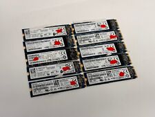 Lot of 10 - 128GB SanDisk M.2 2280 SSD Mixed Model picture