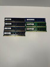 Lot of 7 Assorted DDR2 Memory Nanya 512MB x4, Hynix4GB DDR3 x1, Kingston1GB x2 picture