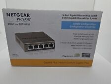 NETGEAR ProSafe GS105E-200NAS 5-port Gigabit Ethernet Smart Managed Plus Switch picture