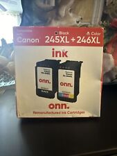 Genuine Canon PG 245xl Black CL 246xl Color Ink Cartridge picture