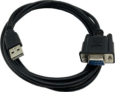 USB to RS232 Serial Adapter, USB a Male to DB9 Pin Female Serial Converter Cable picture