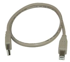 2ft USB 2.0 Certified 480Mbps Type A Male to B Male Cable  Beige picture