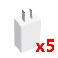 5x Lot USB Home Wall Travel Charger HTC One M7 M8 Samsung GALAXY S5 S3 S4 NOTE 4 picture