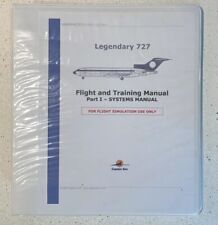 Legendary 727 Pilot Simulator Flight & Training Systems & Operations Manual 2002 picture