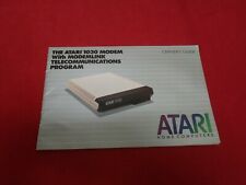 Vintage VTG 1983 Atari 1030 Modem Owner’s Guide picture