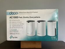 TP-Link Deco S4 AC1900 Whole Mesh WiFi System Dual-Band Gigabit Ports 3 Pack picture