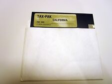 VERY RARE Tax-Pak California by Ulka Apple II+, Apple IIe, IIc, Apple IIGS picture