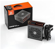 Aresgame AGV500 Power Supply 120mm Ultra Quiet Fan PCIe 80 Plus Bronze PSU 500W picture
