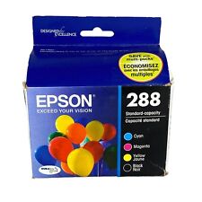 New Genuine Epson 288 Black 288 Tri Color Ink Cartridge Exp. 06/2020 picture
