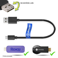 USB Power Cable for Roku Streaming Stick, HDMI 3500 3500XB , 3600R / Google Chro picture