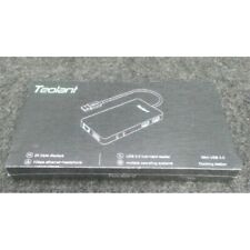 Teolant D3808 11 In 1 2K Triple Display USB 3.0 Laptop Docking Station Black picture