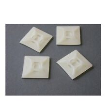 StarTech HC102 Self-adhesive Nylon Cable Tie Mounts - Cable organizer Pkg of 100 picture