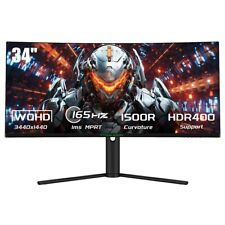TITAN ARMY C34CHR Gaming Monitor Ultrawide Curved 34-Inch,1500R 3440 x1440,165Hz picture