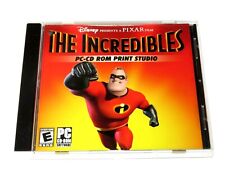 Disneys The Incredibles PC-CD ROM Print Studio PC 2005 Disney Interactive TESTED picture