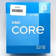 Intel Core i3-12100 3.3GHz 4-Core 8-Thread Processor CPU LGA1700 - BX8071512100 picture