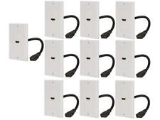 Buyer's Point 10 Pack HDMI Wall Plate w/ 6