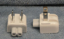 Pair of Apple Duck Head AC Adapter Plug Charger Connectors picture