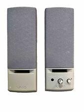 New SONY VAIO DESKTOP SPEAKERS / TESTED / WORKING / HEAR VIDEO / HIGH QUALITY picture