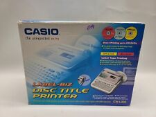 Casio CW-L300 Label Biz Disc Title Printer & Label Maker CD/DVD 2 N 1 Direct picture