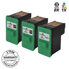 3pk for Lexmark 17 27 Black & Color Ink Cartridge X1290 X1240 X2240 10N0217 picture