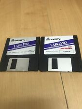AVERY Label Pro for IBM PC/XT/AT/PS2 2 FLOPPY disk install set picture