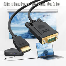 HDMI to VGA Adapter Cable for Monitor 1080P Video Cord 6/10 FT DMI to VGA Cable picture